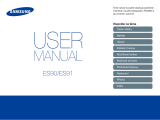 Samsung SAMSUNG ES90 Používateľská príručka