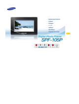 Samsung SPF-105P Používateľská príručka