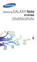 Samsung GT-N7000 Používateľská príručka