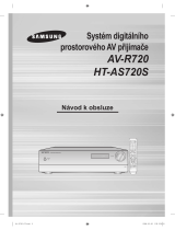 Samsung AV-R720 Používateľská príručka