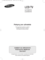 Samsung LE15S51B Používateľská príručka