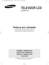 Samsung LE23R51B Používateľská príručka