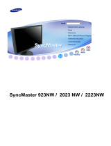 Samsung 923NW Používateľská príručka