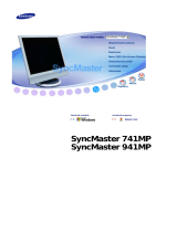 Samsung 741MP Používateľská príručka