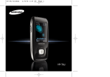 Samsung YP-T9JBAB Používateľská príručka