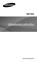 Samsung SM-T365 Používateľská príručka