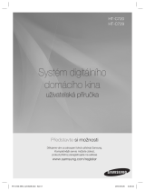 Samsung HT-C720 Používateľská príručka