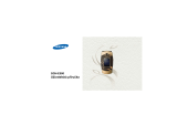 Samsung SGH-E500 Používateľská príručka