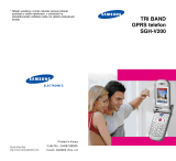Samsung SGH-V200 Používateľská príručka