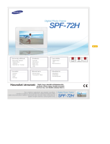 Samsung SPF-72H Používateľská príručka