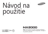 Samsung NX2000 Používateľská príručka
