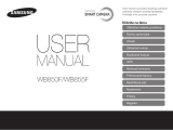 Samsung SAMSUNG WB850F Používateľská príručka