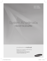Samsung HW-C500 Užívateľská príručka