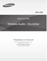 Samsung HW-J355 Používateľská príručka