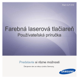 Samsung CLP-310 Používateľská príručka