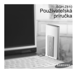 Samsung SGH-Z810 Užívateľská príručka