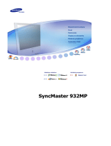 Samsung 931MP Užívateľská príručka
