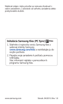 Samsung GT-P5110 Užívateľská príručka