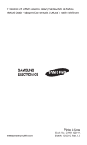 Samsung GT-C3530 Užívateľská príručka