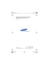 Samsung SGH-E330 Užívateľská príručka