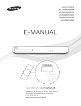 Samsung BD-F8900 Užívateľská príručka