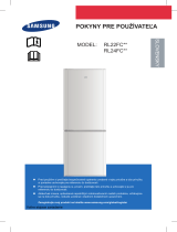 Samsung RL24FCAS1/XEH Užívateľská príručka