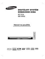 Samsung HT-RP16 Používateľská príručka