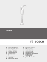 Bosch MSM6B300 Návod na obsluhu