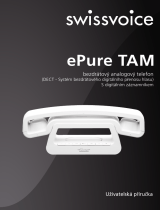 SwissVoice ePure TAM Používateľská príručka