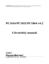 DSC PC1832 Používateľská príručka