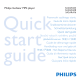 Philips SA2ARA08S/02 Stručná príručka spustenia