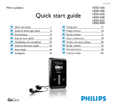 Philips HDD-1635 Stručná príručka spustenia