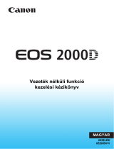 Canon EOS 2000D Používateľská príručka