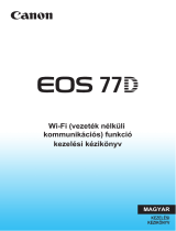 Canon EOS 77D Používateľská príručka