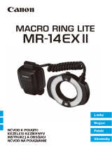 Canon Macro Ring Lite MR-14EX II Používateľská príručka