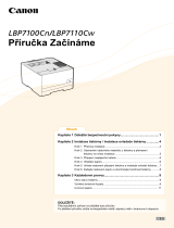 Canon i-SENSYS LBP7110Cw Používateľská príručka