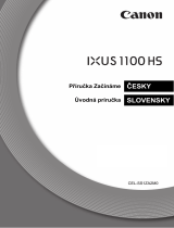 Canon IXUS 1100 HS Používateľská príručka