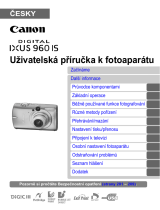 Canon Digital IXUS 960 IS Užívateľská príručka