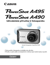 Canon PowerShot A490 Užívateľská príručka