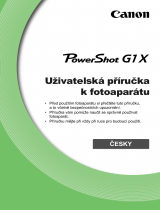 Canon PowerShot G1 X Používateľská príručka