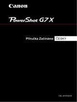Canon PowerShot G7 X Používateľská príručka
