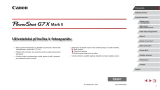 Canon PowerShot G7 X Mark II Používateľská príručka