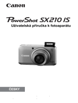 Canon PowerShot SX210 IS Používateľská príručka