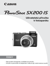 Canon PowerShot SX200 IS Užívateľská príručka