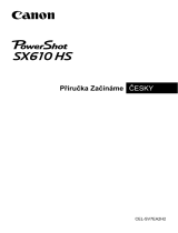 Canon PowerShot SX610 HS Používateľská príručka