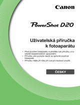 Canon PowerShot D20 Používateľská príručka