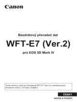 Canon Wireless File Transmitter WFT-E7 B Používateľská príručka