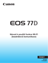 Canon EOS 77D Používateľská príručka