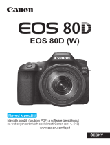 Canon EOS 80D Používateľská príručka