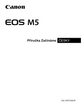 Canon EOS M5 Používateľská príručka